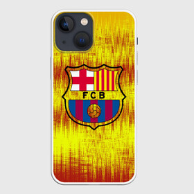 Чехол для iPhone 13 mini с принтом BARCELONA в Новосибирске,  |  | barca | barcelona | fc | fc barca | football | барка | барселона | фк | футбольный клуб