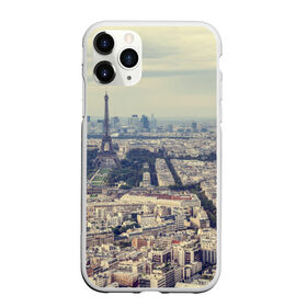 Чехол для iPhone 11 Pro матовый с принтом Париж в Новосибирске, Силикон |  | город | париж | улицы города | франция | эйфелевая башня