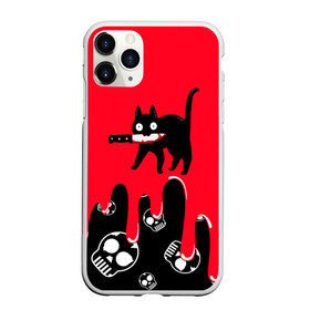 Чехол для iPhone 11 Pro Max матовый с принтом WHAT CAT в Новосибирске, Силикон |  | art | black | black cat | cat | dark | dark cat | halloween | what | what cat | what mem | арт | кот | кот арт | кот мем | мем | нож | праздник | прикол | прикольный кот | убица | хэллоуин | чёрный | чёрный кот | что | что мем