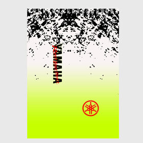 Скетчбук с принтом Yamaha в Новосибирске, 100% бумага
 | 48 листов, плотность листов — 100 г/м2, плотность картонной обложки — 250 г/м2. Листы скреплены сверху удобной пружинной спиралью | Тематика изображения на принте: abstract | bike | geometry | moto | motorcycle | sport | texture | абстракция | байк | геометрия | классика | модные | мото | мотоциклы | спорт | стиль | текст