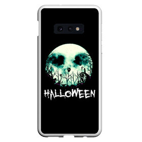 Чехол для Samsung S10E с принтом Halloween в Новосибирске, Силикон | Область печати: задняя сторона чехла, без боковых панелей | 31 октября | halloween | halowen | ведьма | день всех святых | джек | костюм | кровь | лого | монстр | надпись | праздник | приведение | призрак | светильник | символ | страшная | тыква | ужасы | хеллоуин | хеллуин