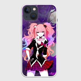 Чехол для iPhone 13 с принтом Джунко Эношима в Новосибирске,  |  | danganronpa | enoshima | junko | данганронпа | джунко эношима | монокума