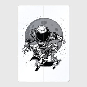Магнитный плакат 2Х3 с принтом Космический скейт в Новосибирске, Полимерный материал с магнитным слоем | 6 деталей размером 9*9 см | арт | астронавт | звезда | звёзды | космический отдых | космонавт | космос | ночь | рисунок | скафандр | скейт | скейтборд