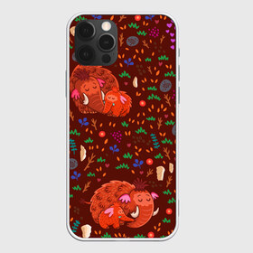 Чехол для iPhone 12 Pro Max с принтом Mammoths в Новосибирске, Силикон |  | animals | heart | mammoths | pattern | patterns | texture | звери | мамонты | паттерн | сердечка | текстура | узоры