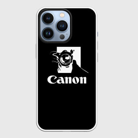 Чехол для iPhone 13 Pro с принтом Canon в Новосибирске,  |  | canon | кэнон | линза | снимок | фото | фотоаппарат | фотограф | фотографер | фотография | фоточки