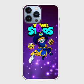 Чехол для iPhone 13 Pro Max с принтом Brawl Stars Mortis в Новосибирске,  |  | Тематика изображения на принте: bibi | crow | leon | logo game | nita | paladin | rogue mortis | sandy | spike | surge | бравл старс | бравлер | браво | вольт | детям | коварный мортис | леон | логотипы игр | мальчикам | меч | мортис | сенди | спайк | спраут