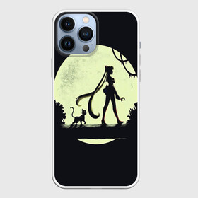 Чехол для iPhone 13 Pro Max с принтом SAILOR MOON в Новосибирске,  |  | anime | anime girl | crystal | luna | mars | sailor moon | аниме | девушка | луна | лунная призма | манга | марс | сейлор мун