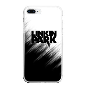 Чехол для iPhone 7Plus/8 Plus матовый с принтом Linkin Park в Новосибирске, Силикон | Область печати: задняя сторона чехла, без боковых панелей | linkin park | music | rok | брэд делсон | гитара | джо хан | кайл кристнер | линкин парк | майк шинода | марк уэйкфилд | музыка | роб бурдон | рок | феникс фаррелл | честер беннингтон