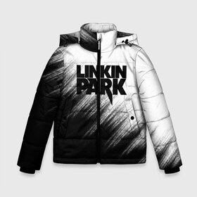 Зимняя куртка для мальчиков 3D с принтом Linkin Park в Новосибирске, ткань верха — 100% полиэстер; подклад — 100% полиэстер, утеплитель — 100% полиэстер | длина ниже бедра, удлиненная спинка, воротник стойка и отстегивающийся капюшон. Есть боковые карманы с листочкой на кнопках, утяжки по низу изделия и внутренний карман на молнии. 

Предусмотрены светоотражающий принт на спинке, радужный светоотражающий элемент на пуллере молнии и на резинке для утяжки | linkin park | music | rok | брэд делсон | гитара | джо хан | кайл кристнер | линкин парк | майк шинода | марк уэйкфилд | музыка | роб бурдон | рок | феникс фаррелл | честер беннингтон