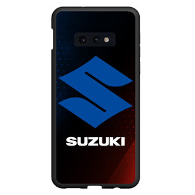 Чехол для Samsung S10E с принтом SUZUKI Сузуки в Новосибирске, Силикон | Область печати: задняя сторона чехла, без боковых панелей | auto | logo | moto | suzuki | symbol | авто | автомобиль | гонки | знак | лого | логотип | логотипы | марка | машина | мото | символ | символы | сузуки