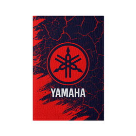 Обложка для паспорта матовая кожа с принтом YAMAHA MOTOR / Ямаха в Новосибирске, натуральная матовая кожа | размер 19,3 х 13,7 см; прозрачные пластиковые крепления | Тематика изображения на принте: auto | logo | moto | motor | symbol | yamaha | авто | автомобиль | гонки | знак | лого | логотип | логотипы | марка | машина | мото | мотоцикл | мотоциклы | символ | символы | ямаха