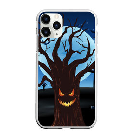 Чехол для iPhone 11 Pro Max матовый с принтом Жуткое дерево на кладбище в Новосибирске, Силикон |  | Тематика изображения на принте: 2020 | evil | halloween | tree | ветви | дерево | дуб | зло | кладбище | луна | монстр | ночь | полночь | страшный | ужасающий | хэллоуин | хэлоуин