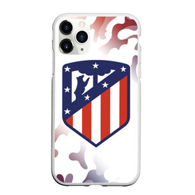 Чехол для iPhone 11 Pro Max матовый с принтом ATLETICO MADRID / Атлетико в Новосибирске, Силикон |  | atletico | club | footbal | logo | madrid | атлетико | знак | клуб | логотип | логотипы | мадрид | символ | символы | форма | футбол | футбольная | футбольный