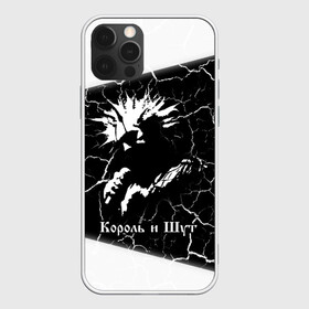 Чехол для iPhone 12 Pro с принтом КОРОЛЬ И ШУТ в Новосибирске, силикон | область печати: задняя сторона чехла, без боковых панелей | горшенев | горшнев | горшок | король | король и шут | корольишут | лого | логотип | музыка | надпись | панк | рок | символ | символы | шут