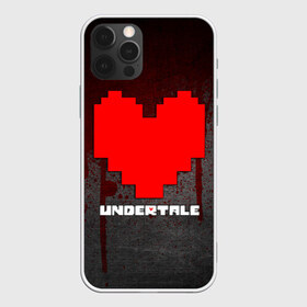 Чехол для iPhone 12 Pro Max с принтом UNDERTALE в Новосибирске, Силикон |  | sans | undertale | андертале | андертейл | игра | кровь | подземная история | подземная сказка | санс | сердце | ундертале