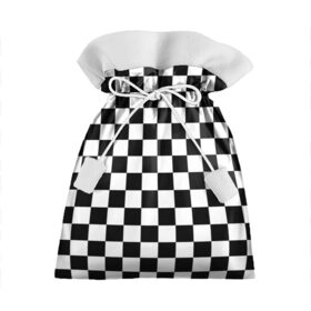 Подарочный 3D мешок с принтом Шахматка в Новосибирске, 100% полиэстер | Размер: 29*39 см | абстракция | в клетку | игра | клетка | клеточка | тренд | черно белая | черно белая клетка | шахматка | шахматная клетка | шахматы