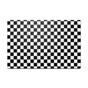 Пазл магнитный 126 элементов с принтом Шахматка в Новосибирске, полимерный материал с магнитным слоем | 126 деталей, размер изделия —  180*270 мм | абстракция | в клетку | игра | клетка | клеточка | тренд | черно белая | черно белая клетка | шахматка | шахматная клетка | шахматы