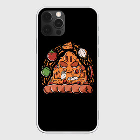 Чехол для iPhone 12 Pro Max с принтом Пицца в Новосибирске, Силикон |  | art | cheese | food | onion | pepper | pizza | sausage | tomato | vegetables | арт | еда | колбаса | лук | овощи | перец | пицца | помидор | сыр