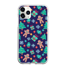 Чехол для iPhone 11 Pro матовый с принтом Новый год в Новосибирске, Силикон |  | 2020 | family look | merry christmas | new year | год крысы | зима | новый год | праздник | рождество | фэмили лук