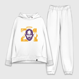 Женский костюм хлопок Oversize с принтом Kobe Bryant в Новосибирске,  |  | anthony davis | basketball | bryant | game | james | kobe | lebron | los angeles | mamba | nba | sport | баскетбол | брайант | бровь | джеймс | калифорния | коби | король | леброн | лейкерс | лос анджелес | нба | спорт | тренер | чем