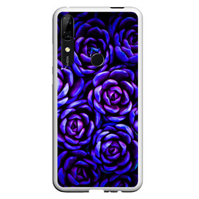 Чехол для Honor P Smart Z с принтом Lovely Roses в Новосибирске, Силикон | Область печати: задняя сторона чехла, без боковых панелей | Тематика изображения на принте: flowers | large | lovely roses | plants | purple | roses | succulent | texture | крупный | прекрасные розы | растения | розы | суккулент | текстура | фиолетовый | цветы