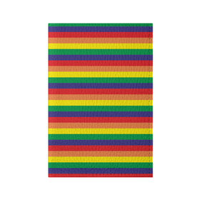 Обложка для паспорта матовая кожа с принтом Радуга в Новосибирске, натуральная матовая кожа | размер 19,3 х 13,7 см; прозрачные пластиковые крепления | Тематика изображения на принте: много цветов | радуга | радужная | разноцветная | разноцветный | цвета радуги | цветная | цветной