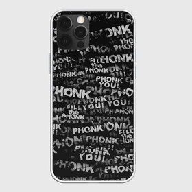 Чехол для iPhone 12 Pro Max с принтом Fill the Phonk в Новосибирске, Силикон |  | grunge | phonk you | гранж | паттерн | пхонк | фонк