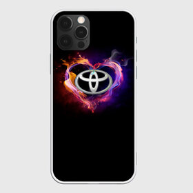 Чехол для iPhone 12 Pro Max с принтом Toyota в Новосибирске, Силикон |  | love toyota | toyota | toyota в сердце | toyota лого | toyota марка | toyota эмблема | горящее сердце | значок toyota | лого автомобиля | логотип toyota | логотип тойота | любимая тойота | люблю тойоту | тойота | тойота значок