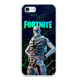 Чехол для iPhone 5/5S матовый с принтом Fortnite Skull Trooper в Новосибирске, Силикон | Область печати: задняя сторона чехла, без боковых панелей | chapter 2 | fortnite | fortnite 3 | fortnite skull | fortnite skull trooper | fortnitemare | halloween | skull trooper | лого фортнайт | сет skull trooper | скелет | скин скелет | фортнайт | фортнайт глава 2 | фортнайт скелет | хэллоуин | хэллоуин фортнай