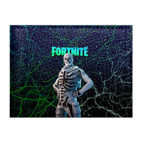 Обложка для студенческого билета с принтом Fortnite Skull Trooper в Новосибирске, натуральная кожа | Размер: 11*8 см; Печать на всей внешней стороне | chapter 2 | fortnite | fortnite 3 | fortnite skull | fortnite skull trooper | fortnitemare | halloween | skull trooper | лого фортнайт | сет skull trooper | скелет | скин скелет | фортнайт | фортнайт глава 2 | фортнайт скелет | хэллоуин | хэллоуин фортнай