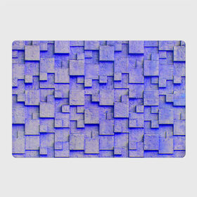 Магнитный плакат 3Х2 с принтом UlliCom в Новосибирске, Полимерный материал с магнитным слоем | 6 деталей размером 9*9 см | Тематика изображения на принте: abstraction | blue | mesh | mosaic | panels | surface | texture | абстракция | мозайка | панели | поверхность | сетка | синий | текстура