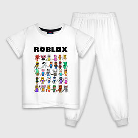 Детская пижама хлопок с принтом ROBLOX PIGGY в Новосибирске, 100% хлопок |  брюки и футболка прямого кроя, без карманов, на брюках мягкая резинка на поясе и по низу штанин
 | piggy | roblox | roblox games | roblox piggy | игра роблокс | пигги. | роблокс | роблокс пигги | робукс