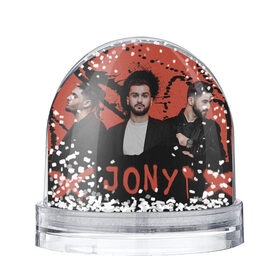 Снежный шар с принтом Jony в Новосибирске, Пластик | Изображение внутри шара печатается на глянцевой фотобумаге с двух сторон | jony | pop | музыка | поп | русская музыка | ты беспощадна