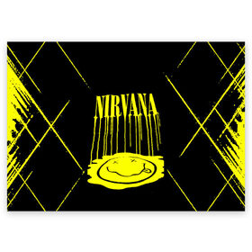 Поздравительная открытка с принтом NIRVANA в Новосибирске, 100% бумага | плотность бумаги 280 г/м2, матовая, на обратной стороне линовка и место для марки
 | dave grohl | dave grohl nirvana | geffen | krist novoselic | kurt cobain | kurt cobain nirvana | music | nirvana | nirvana dave grohl | nirvana remastered | nirvana remastered videos | remastered music videos | rock | smells like teen spirit