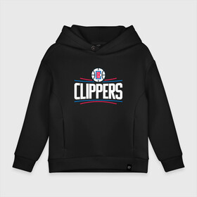 Детское худи Oversize хлопок с принтом Los Angeles Clippers в Новосибирске, френч-терри — 70% хлопок, 30% полиэстер. Мягкий теплый начес внутри —100% хлопок | боковые карманы, эластичные манжеты и нижняя кромка, капюшон на магнитной кнопке | angeles | clippers | los | nba | анджелес | баскетбол | клипперс | лос | нба