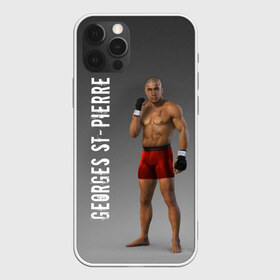 Чехол для iPhone 12 Pro Max с принтом Жорж Сен-Пьер в Новосибирске, Силикон |  | fight | fight mma | georges st pierre | mma | ufc | ultimate fighting championship | боец мма | боец смешанных боевых искусств | бои без правил | бой | боксер | жорж сен пьер | канада | кикбоксер | мма | надпись | реслинг | сен пьер | 