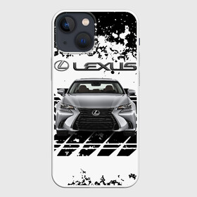 Чехол для iPhone 13 mini с принтом LEXUS. в Новосибирске,  |  | abstract | auto | brand | car | geometry | lexus | sport | texture | абстракция | авто | автомобильные | бренд | геометрия | классика | лексус | машины | модные | спорт | стиль | текстура