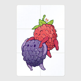 Магнитный плакат 2Х3 с принтом Смородинки в Новосибирске, Полимерный материал с магнитным слоем | 6 деталей размером 9*9 см | арт | красная смородина | мило | милота | рисунок | свежая ягода | свежие ягоды | свежий продукт | смородина | чёрная смородина | ягода | ягоды