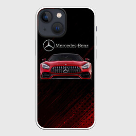 Чехол для iPhone 13 mini с принтом Mercedes Benz AMG. в Новосибирске,  |  | 2020 | amg | auto | mercedes | mercedes amg gt | sport | авто | автомобиль | автомобильные | амг | бренд | марка | машины | мерседес | мерседес бенц амг | спорт