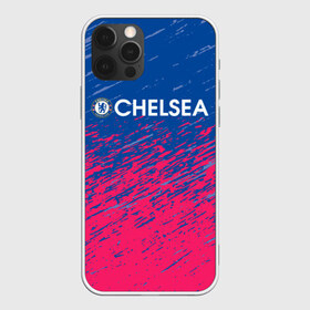 Чехол для iPhone 12 Pro Max с принтом Chelsea Челси в Новосибирске, Силикон |  | chelsea | fc | football | football club | sport | спорт | спортивные | униформа | фирменные цвета | фк | футбол | футбольный клуб | челси