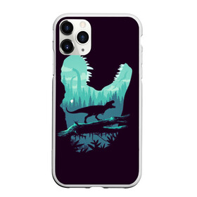 Чехол для iPhone 11 Pro Max матовый с принтом T-Rex в Новосибирске, Силикон |  | вертикальная | ветка | дерево | динозавр | животные | иллюстрация | картинка | клыки | креатив | лес | листья | образ | природа | темная | тираннозавр | тирекс | фильмы | хищник | челюсть | юрский период
