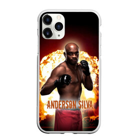 Чехол для iPhone 11 Pro матовый с принтом Андерсон Сильва в Новосибирске, Силикон |  | anderson da silva | anderson silva | fight mma | mma | ufc | ultimate fighting championship | андерсон да силва | андерсон силва | андерсон сильва | боец мма | боец смешанных боевых искусств | бои без правил | боксер | кикбоксер | мма 