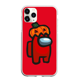 Чехол для iPhone 11 Pro Max матовый с принтом HALLOWEEN IS AMONG US в Новосибирске, Силикон |  | among us | halloween | impostor | twitch | амонг ас | звезды | игра | космонавт | космонавты | космос | предатель | среди нас | твитч | твич | хэллоуин