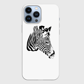 Чехол для iPhone 13 Pro Max с принтом Zebra в Новосибирске,  |  | africa | black | savanna | stripe | white | zebra | африка | белый | зебра | полоска | саванна | черный