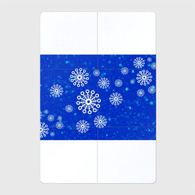 Магнитный плакат 2Х3 с принтом Снежинки в Новосибирске, Полимерный материал с магнитным слоем | 6 деталей размером 9*9 см | Тематика изображения на принте: новогодние снежинки | снег | снежинка | снежинки | январьские снежинки