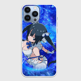 Чехол для iPhone 13 Pro Max с принтом Гестия в Новосибирске,  |  | dungeon ni deai wo motomeru no wa machigatteiru darou ka | godess | hestia | kami | богиня | гестия | может | я встречу тебя в подземелье