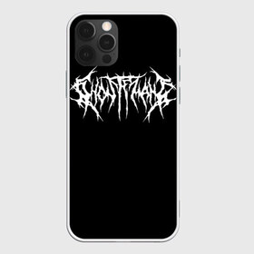 Чехол для iPhone 12 Pro Max с принтом GHOSTEMANE (НА СПИНЕ) в Новосибирске, Силикон |  | Тематика изображения на принте: america | eric whitney | ghostemane | trash | usa | америка | сша | треш