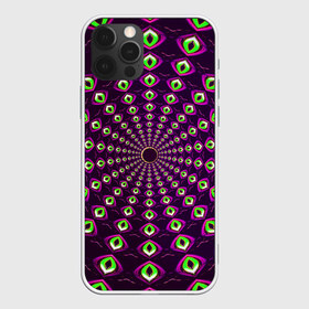 Чехол для iPhone 12 Pro Max с принтом Fractal-SSS в Новосибирске, Силикон |  | abstraction | fractal | light green | mandala | pattern | pink | shape | symmetry | texture | абстракция | розовый | салатовый | симметрия | текстура | узор | формы | фрактал