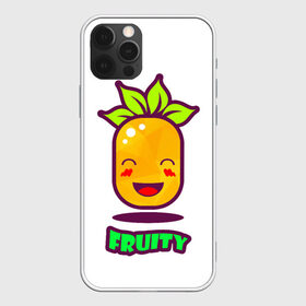 Чехол для iPhone 12 Pro Max с принтом Fruity в Новосибирске, Силикон |  | fruit | ананас | вкусно | сладость | фрукты