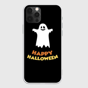 Чехол для iPhone 12 Pro Max с принтом Halloween в Новосибирске, Силикон |  | ghost | halloween | jack | lantern | pumpkin | призрак | светильник джека | хэллоуин